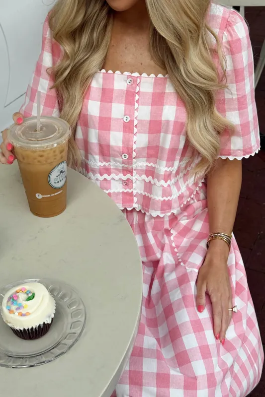 Easy Day Top - Pink made by The Impeccable Pig