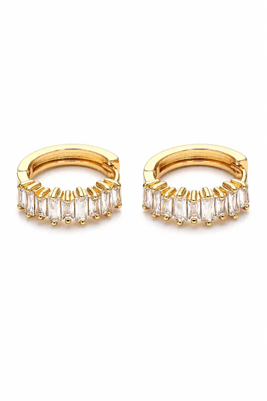 No Strings Earrings - Gold made by The Impeccable Pig