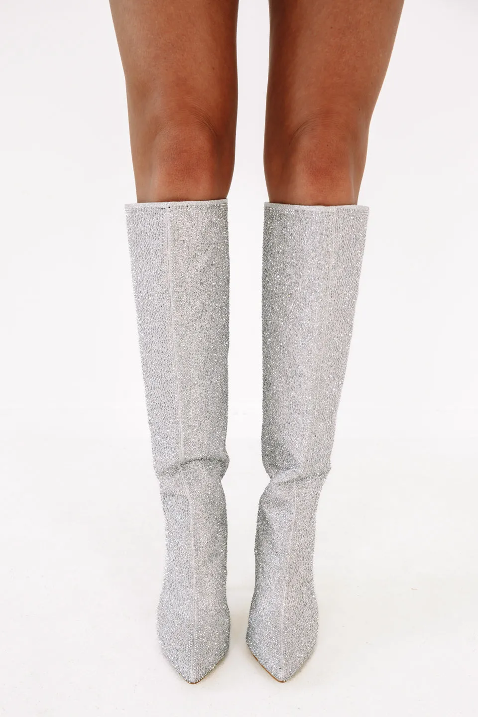 MODEL SAMPLE Billini Emmaline Boots - Silver sold by The Impeccable Pig product image thumbnail 2