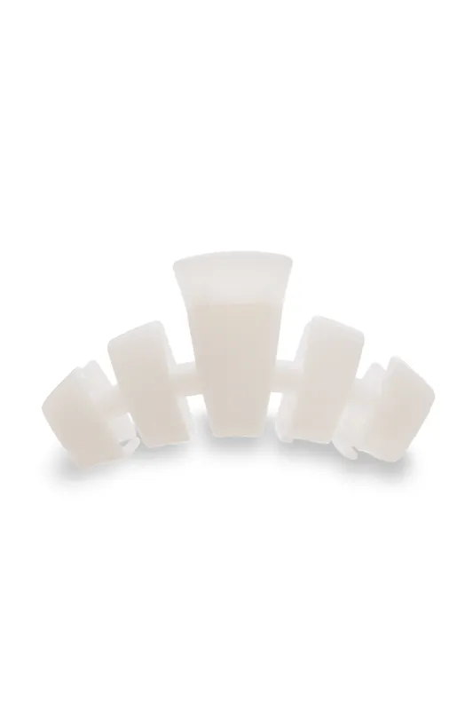Teleties Large Classic Claw Clip - Coconut White made by TELETIES