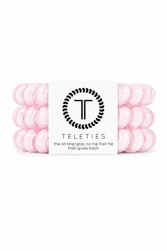 Teleties Small Hair Ties - Rose Water made by TELETIES
