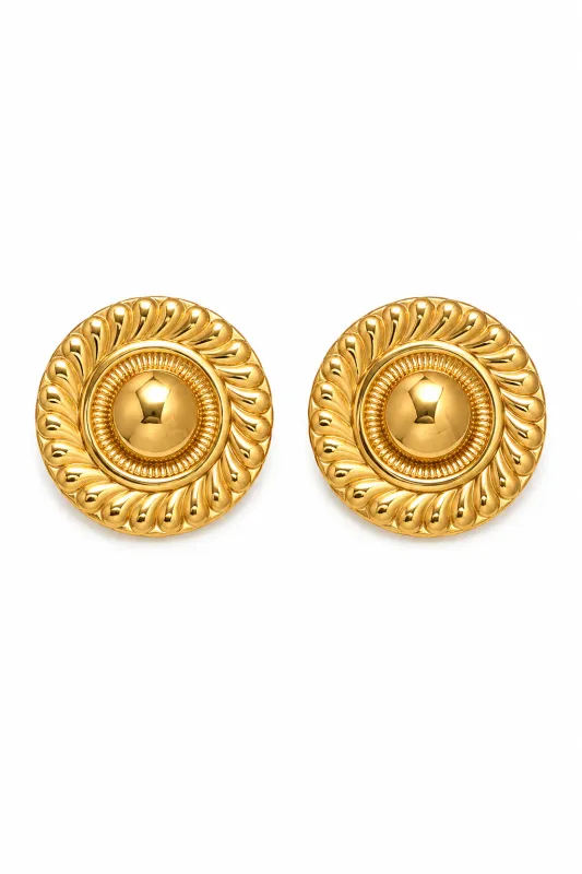In A Daydream Earrings - Gold made by The Impeccable Pig