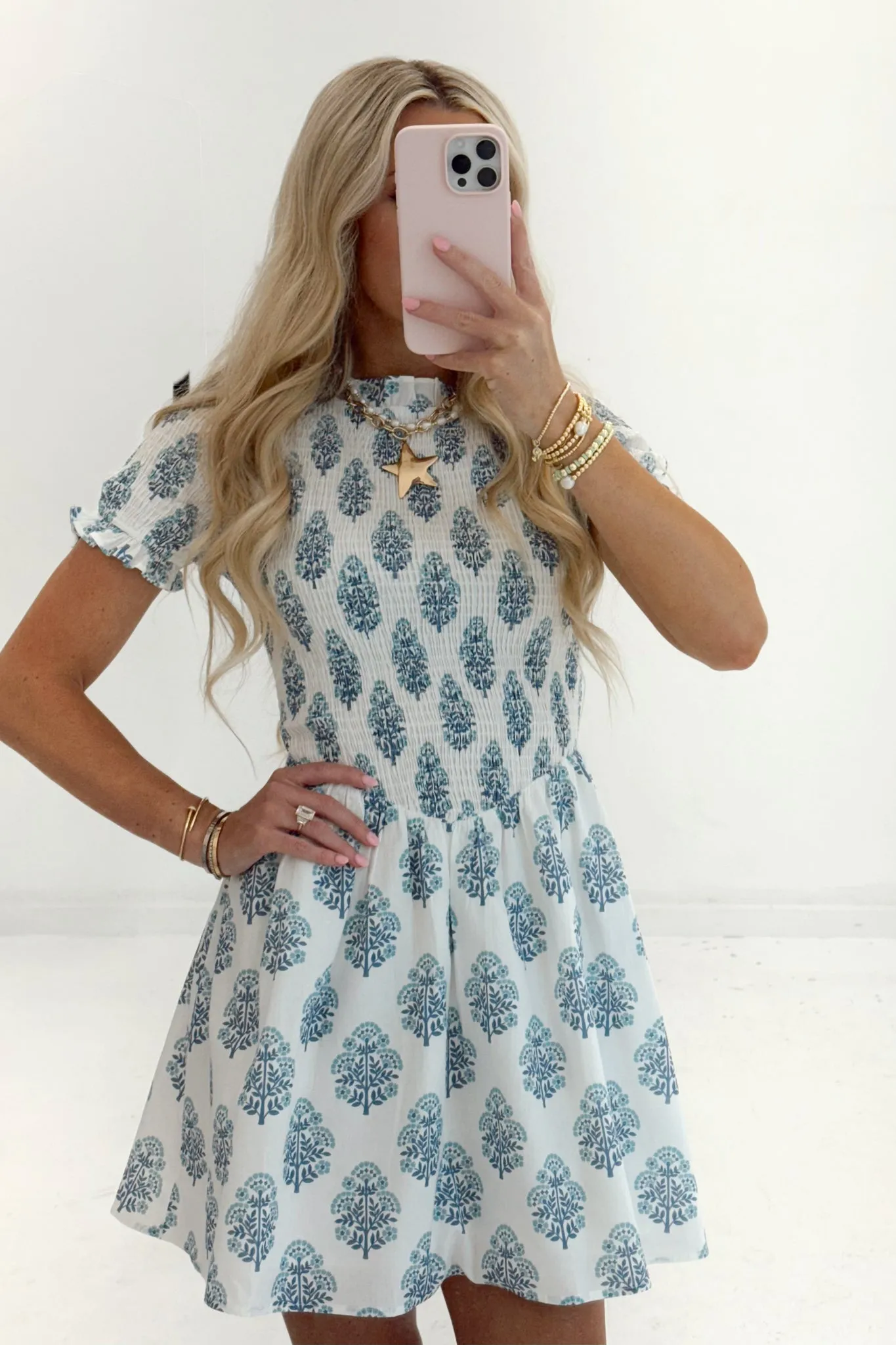 Seaside Picnic Dress - White sold by The Impeccable Pig product image thumbnail 2