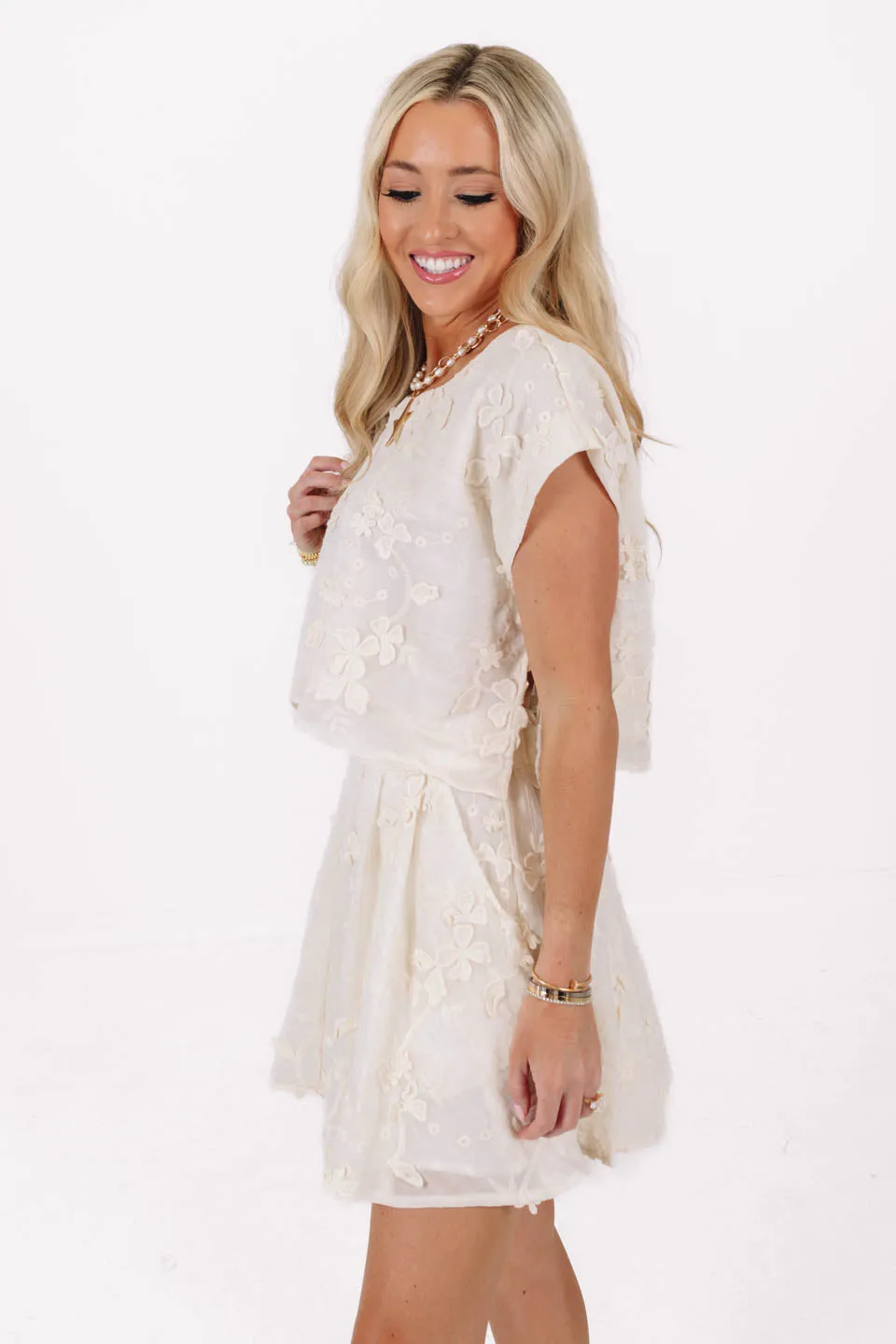 Love Story Top - Cream sold by The Impeccable Pig product image thumbnail 5