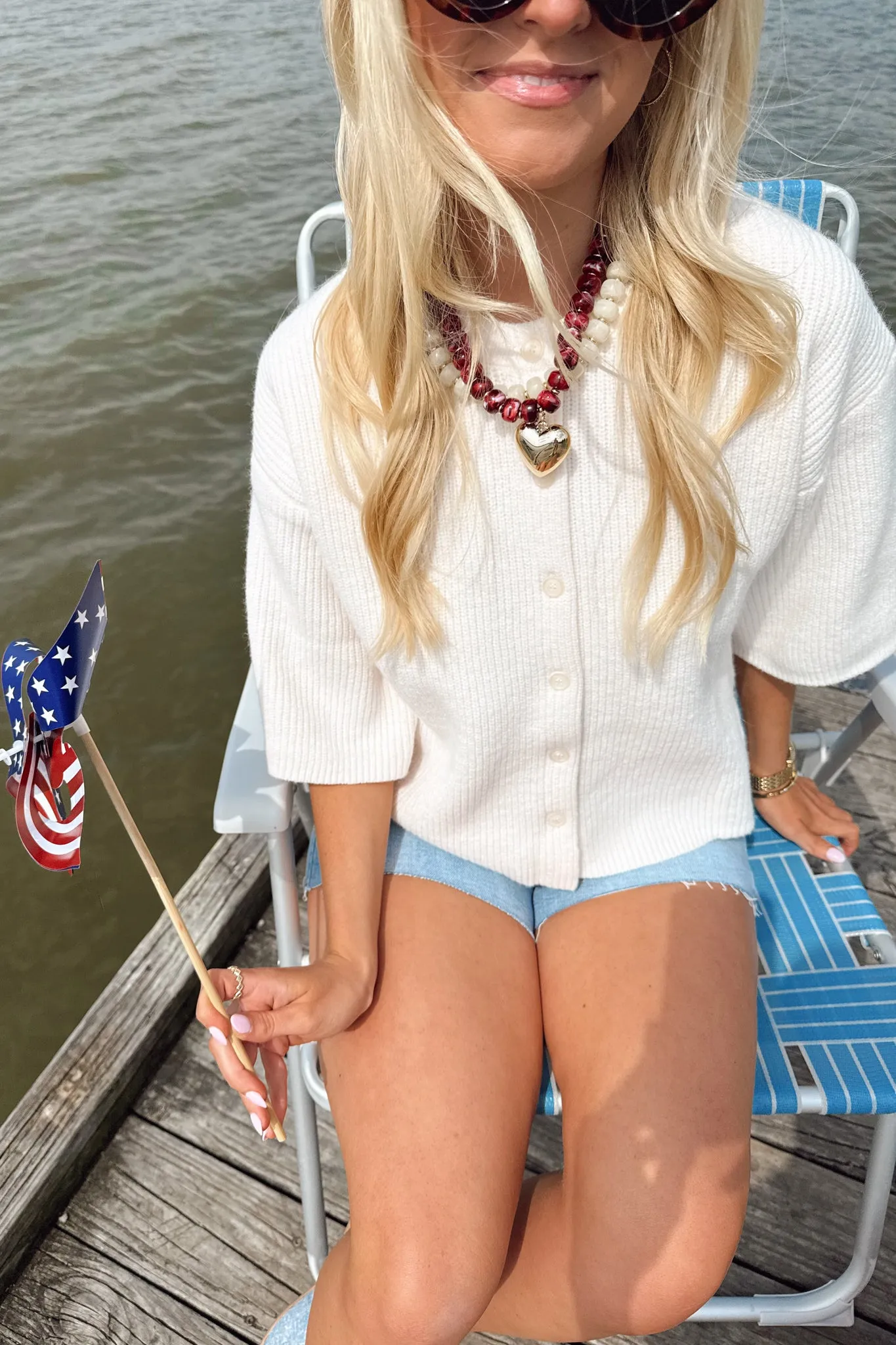 Next Best Sweater - Ivory sold by The Impeccable Pig product image thumbnail 3