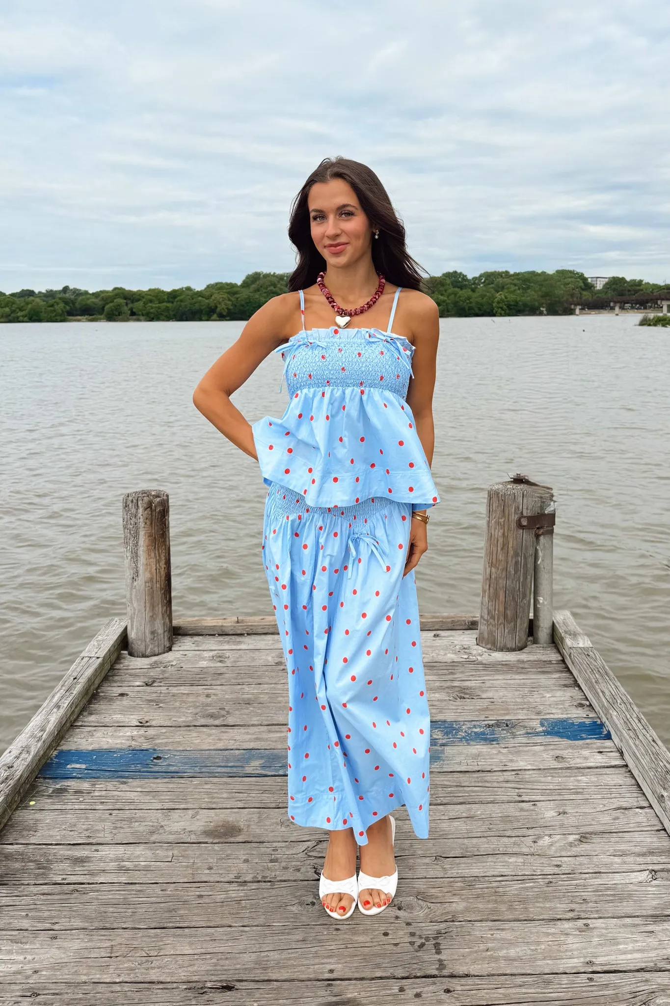 All American Girl Midi Skirt - Blue sold by The Impeccable Pig product image thumbnail 2
