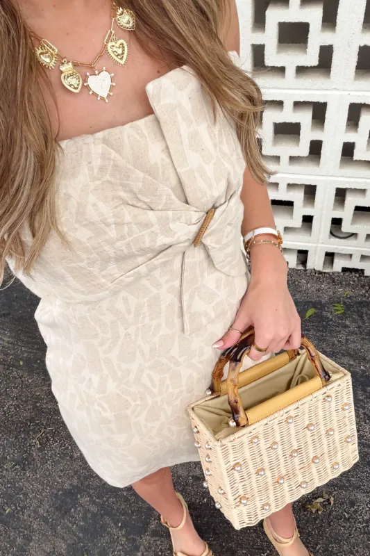 Glow Getter Dress - Natural made by Strut & Bolt
