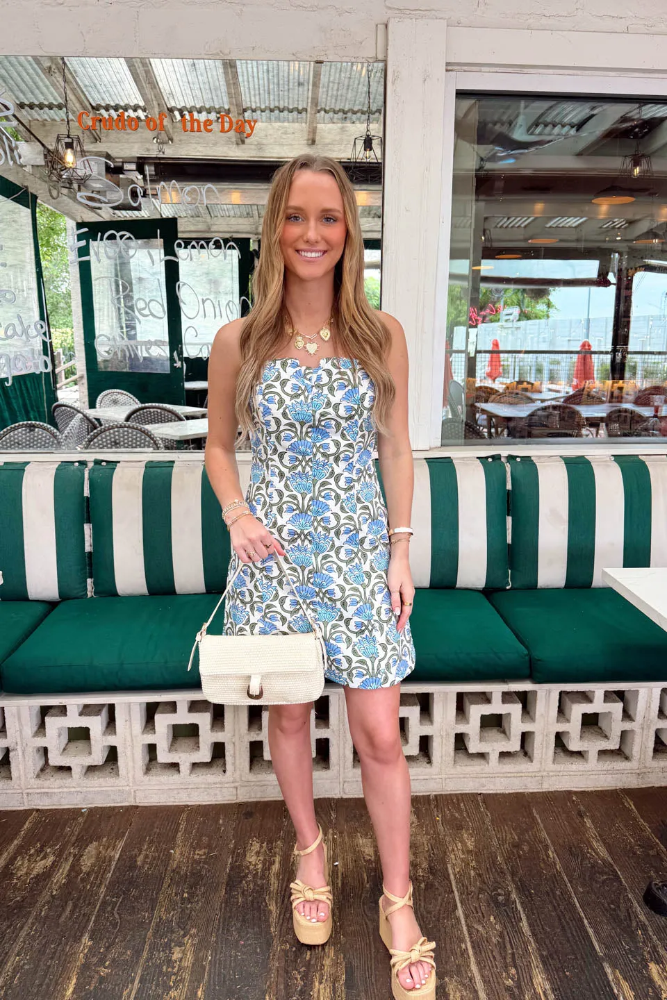 First Impressions Dress - Blue sold by The Impeccable Pig product image thumbnail 4