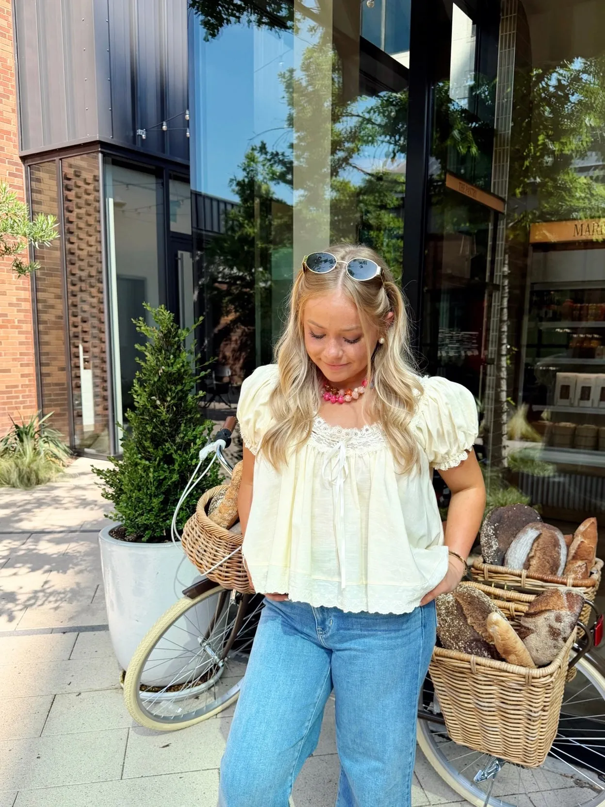 Southern Charm Top - Yellow sold by The Impeccable Pig product image thumbnail 5
