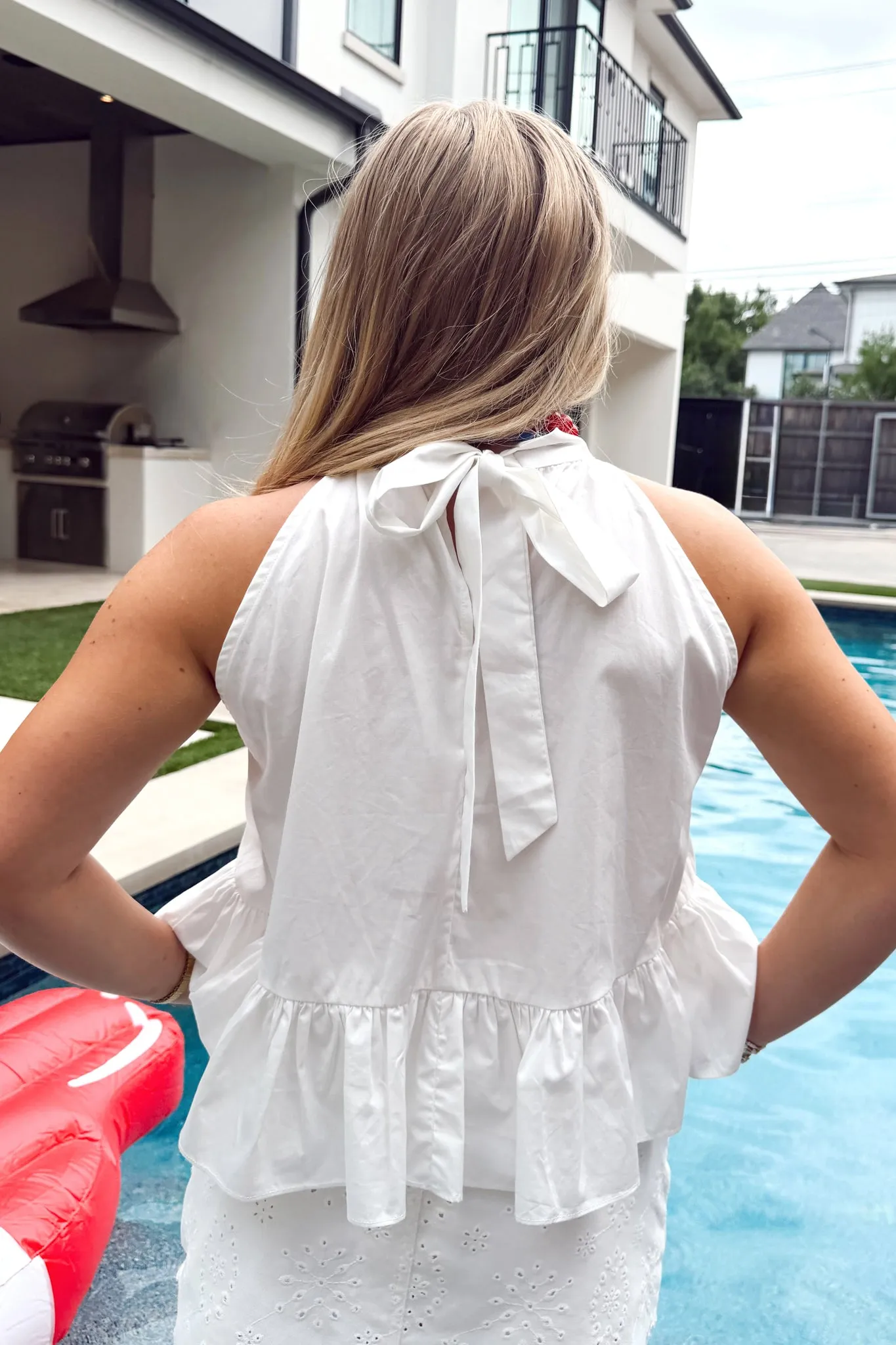 Cooling Off Top - White sold by The Impeccable Pig product image thumbnail 5