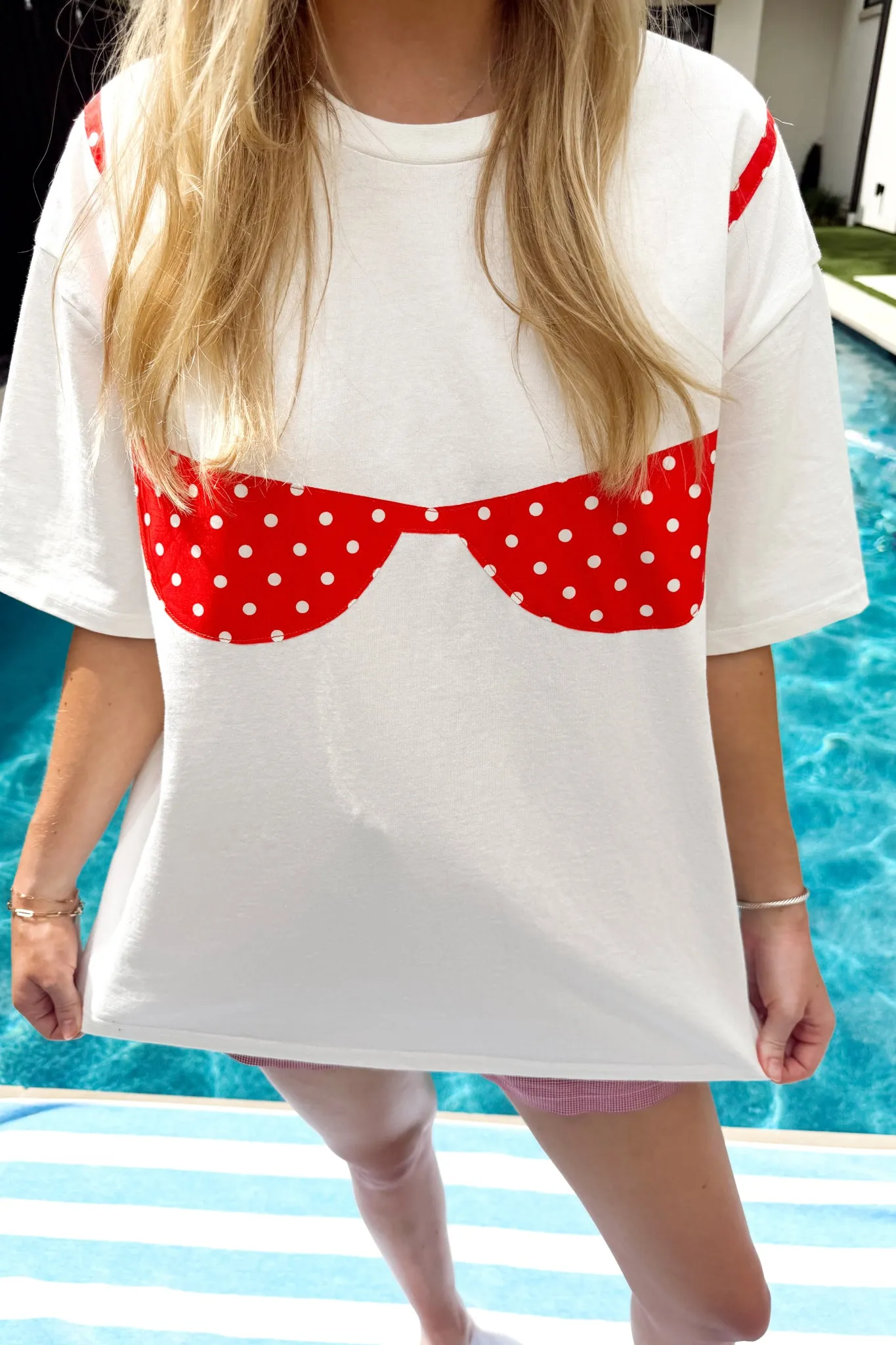 Bikini Babe Tee - Red sold by The Impeccable Pig product image thumbnail 4