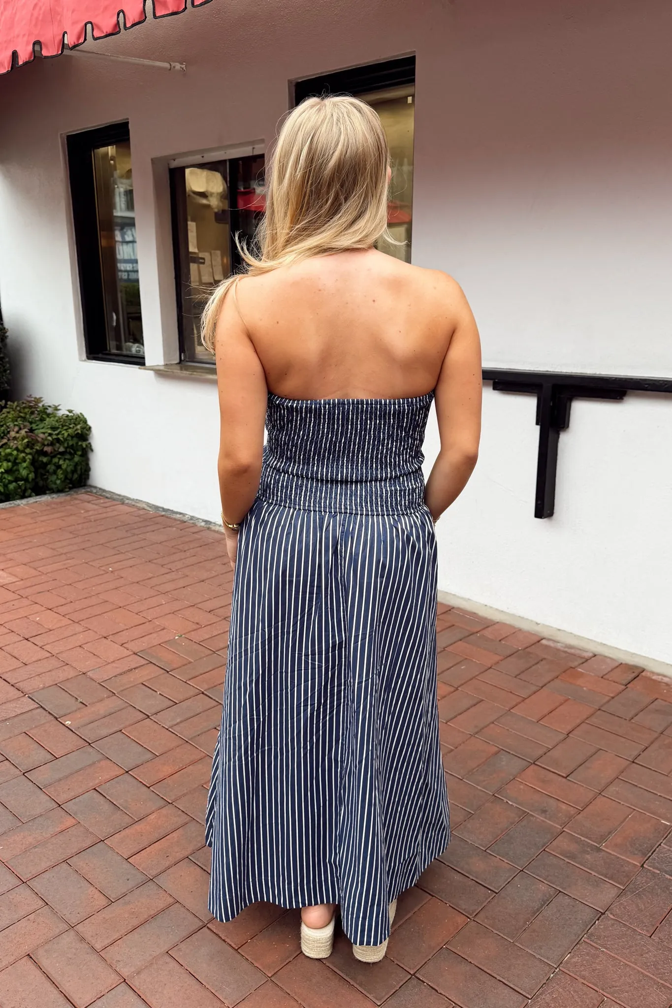 Maritime Muse Midi Dress - Navy sold by The Impeccable Pig product image thumbnail 5