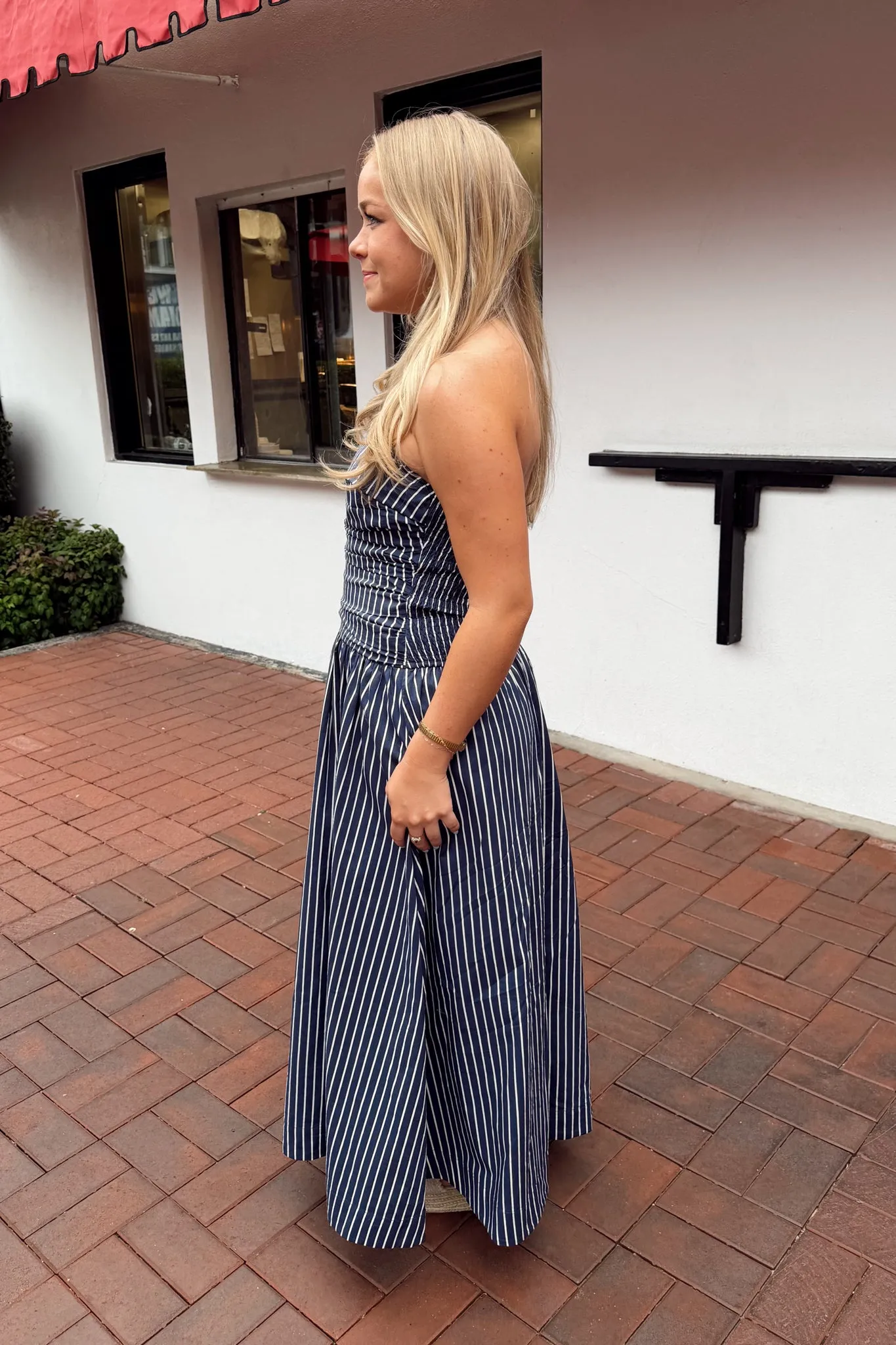 Maritime Muse Midi Dress - Navy sold by The Impeccable Pig product image thumbnail 4