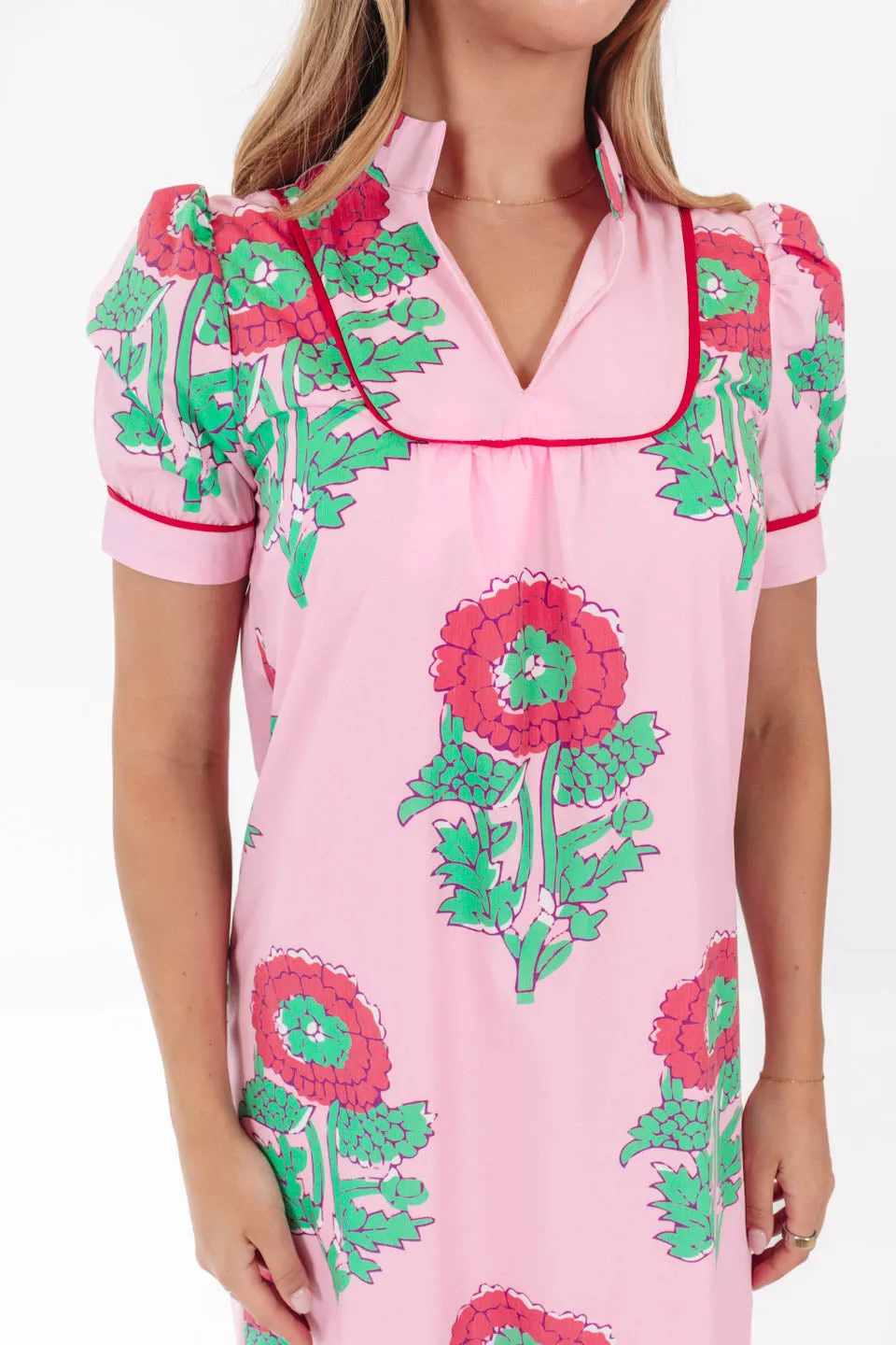 Sunflower Dreaming Midi Dress - Pink sold by The Impeccable Pig product image thumbnail 2