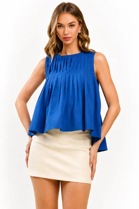 Warm My Heart Top - Blue made by TCEC