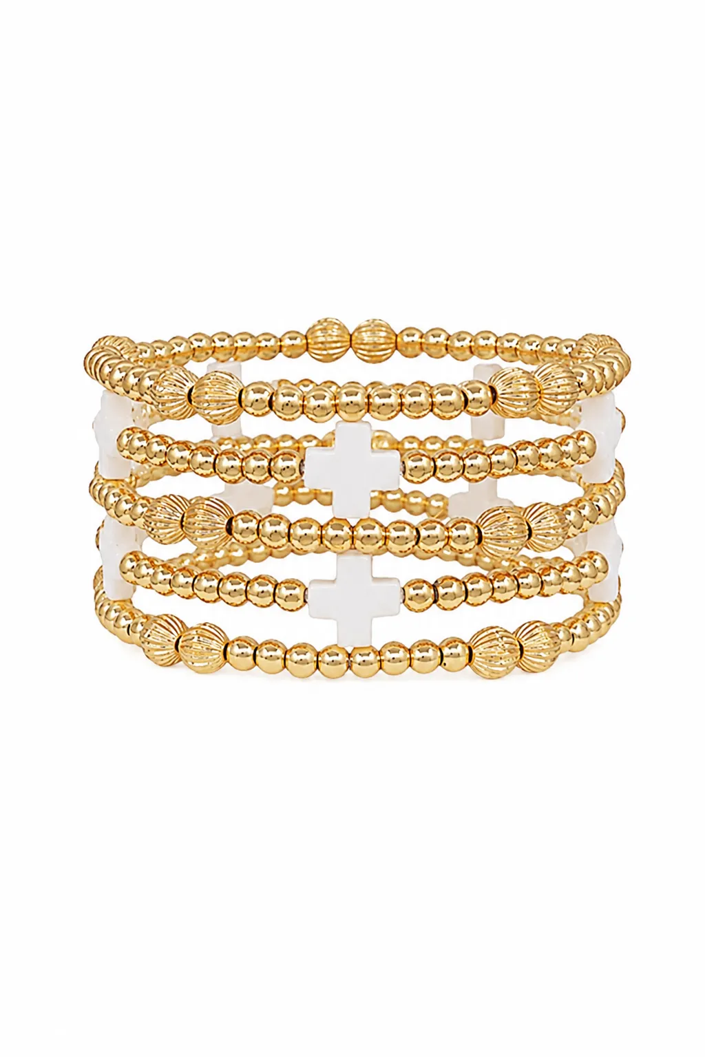 Set On You Bracelet Set - White sold by The Impeccable Pig