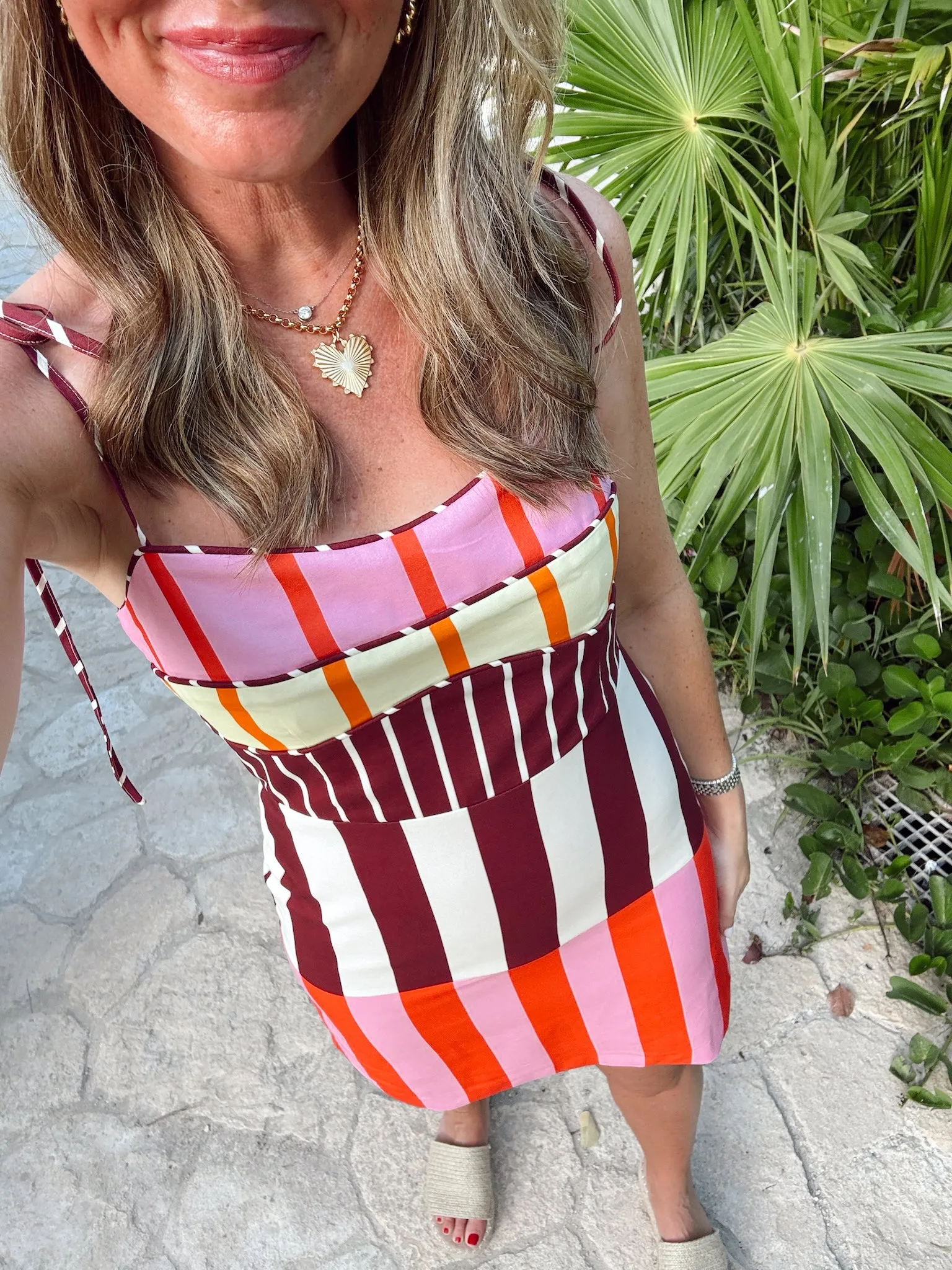 Happy Hour Hues Dress - Coral sold by The Impeccable Pig product image thumbnail 2