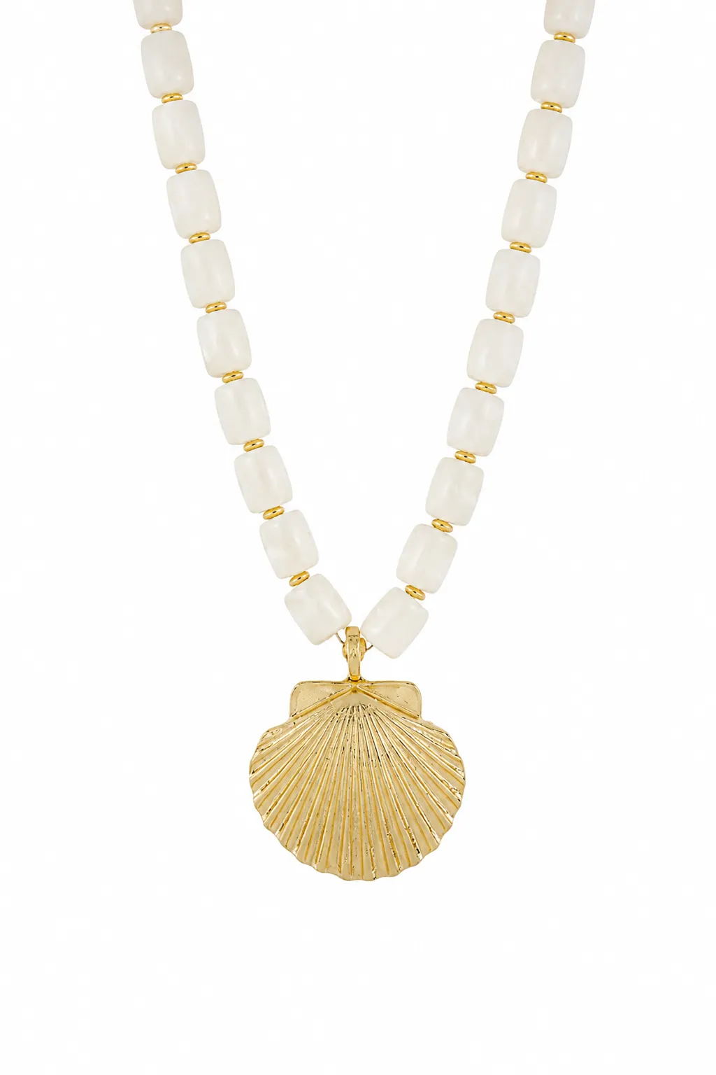 Golden Tide Necklace - White sold by The Impeccable Pig product image thumbnail 2