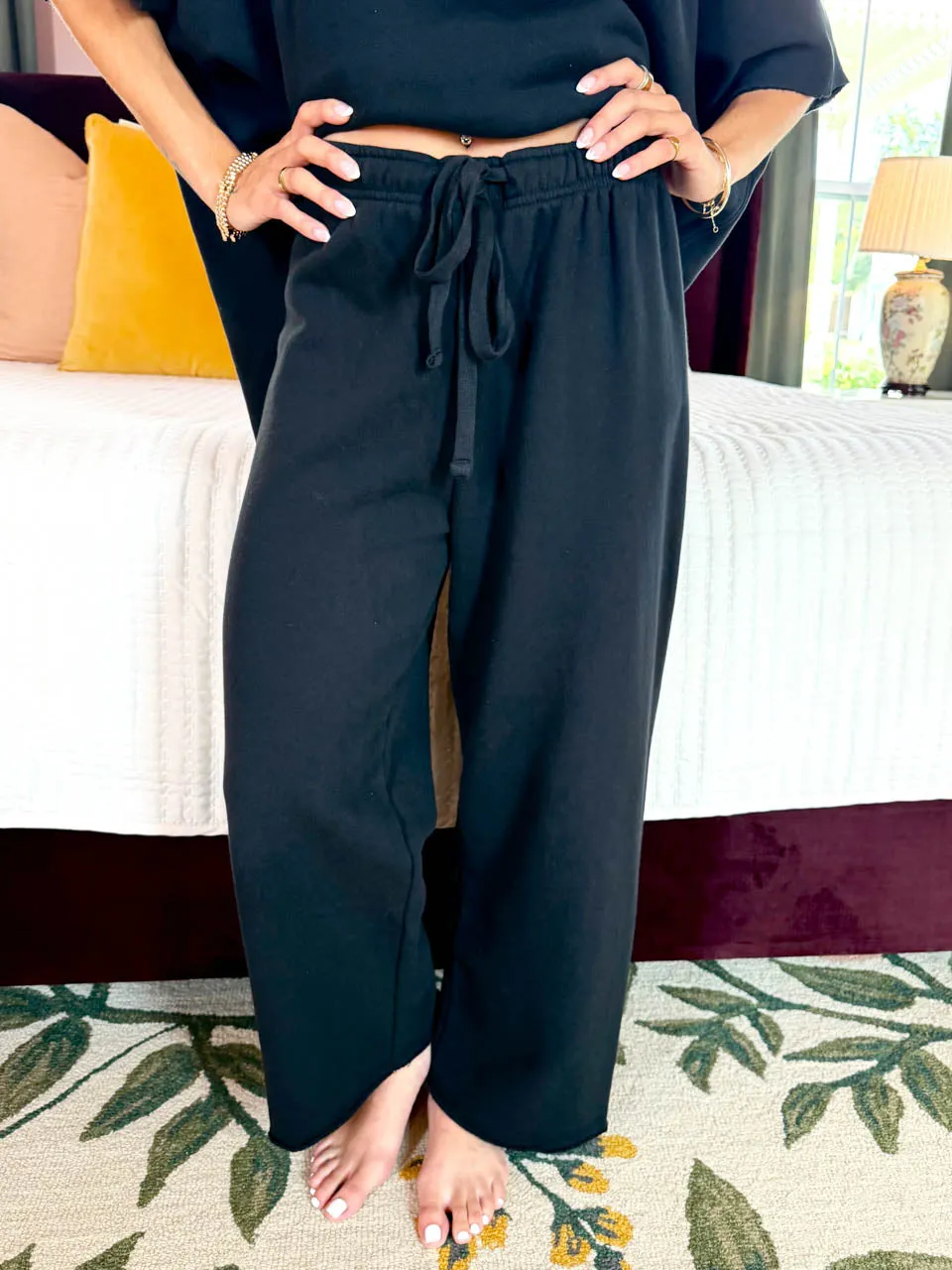 Cozy Crush Pants - Black sold by The Impeccable Pig product image thumbnail 2