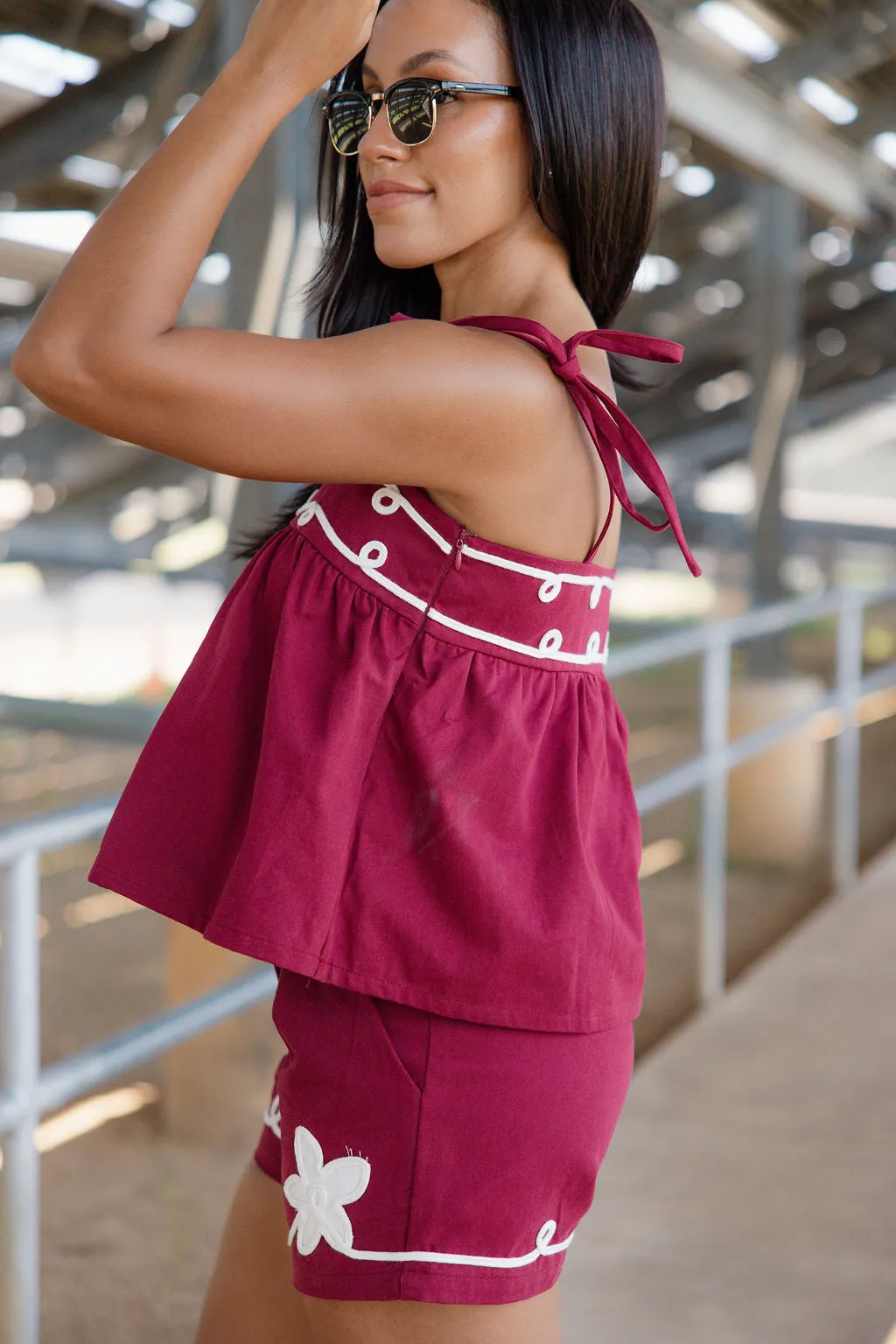 Gig Em Top - Maroon sold by The Impeccable Pig product image thumbnail 3