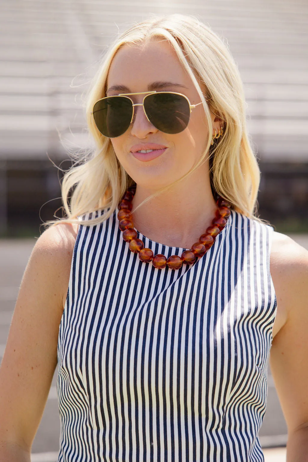 Tiger Town Necklace - Orange sold by The Impeccable Pig product image thumbnail 2