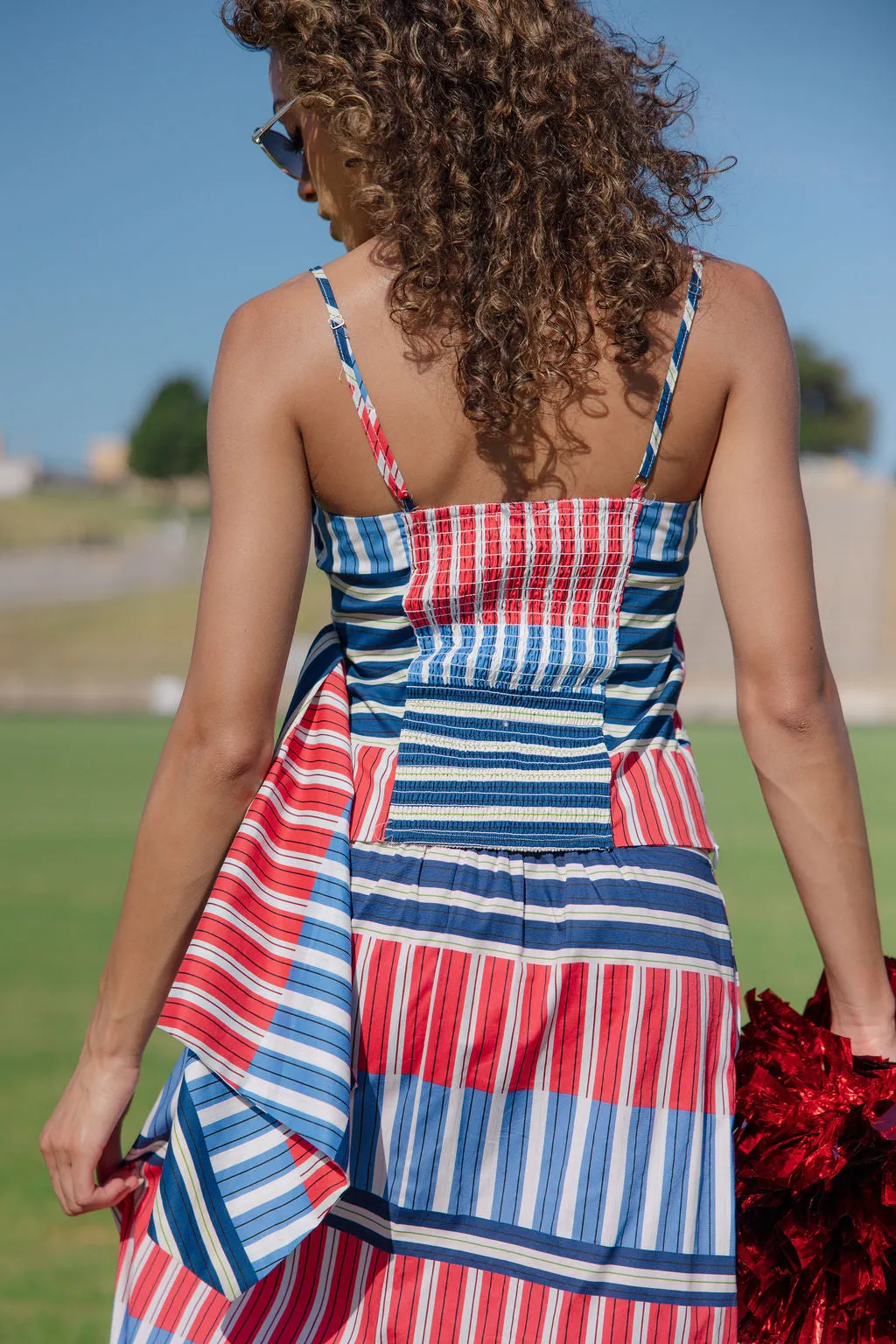 Tailgate Trends Top - Red/Blue sold by The Impeccable Pig product image thumbnail 4