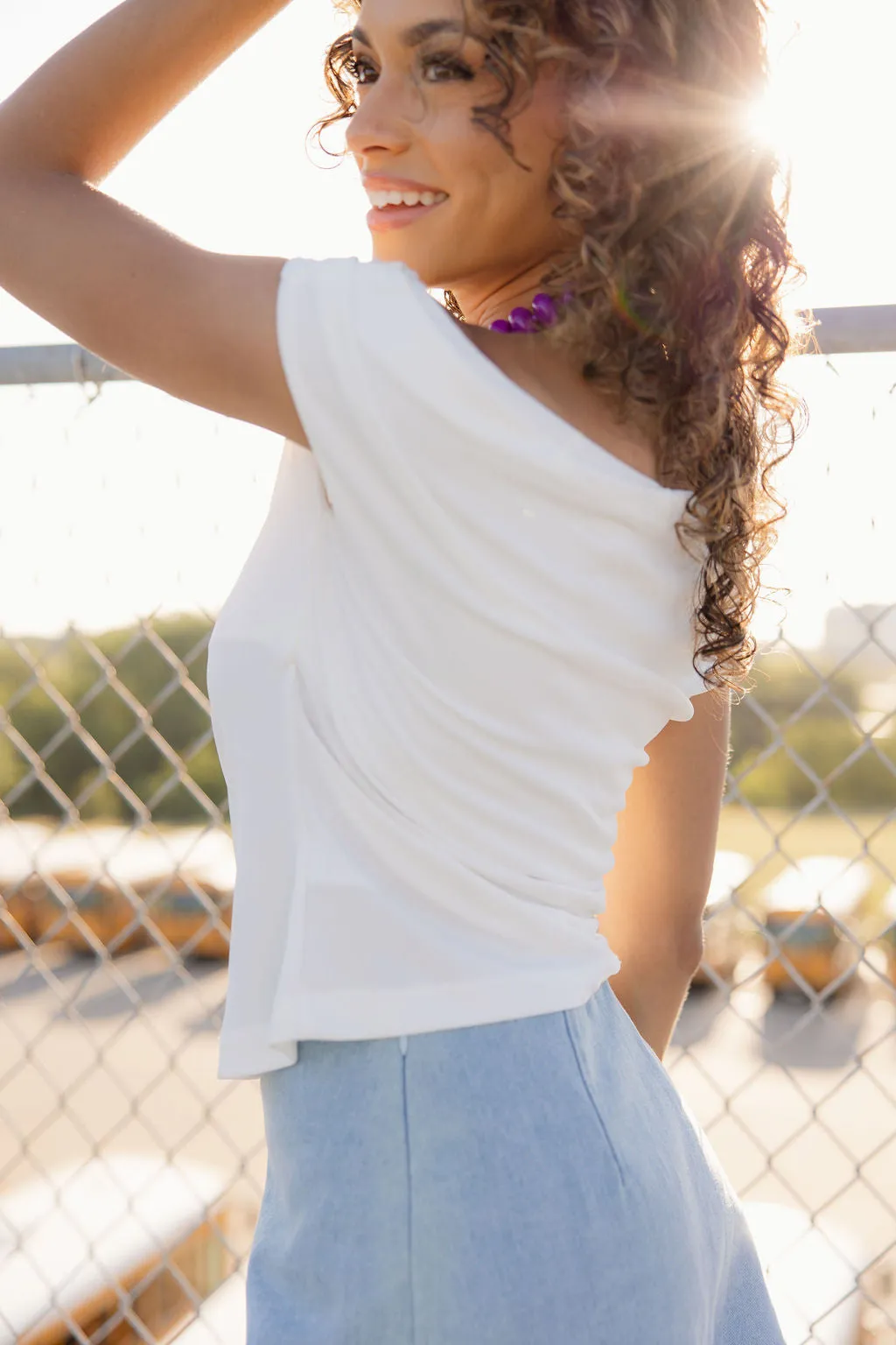 After Party Top - White sold by The Impeccable Pig product image thumbnail 4