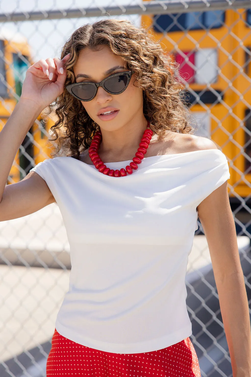 After Party Top - White sold by The Impeccable Pig product image thumbnail 3