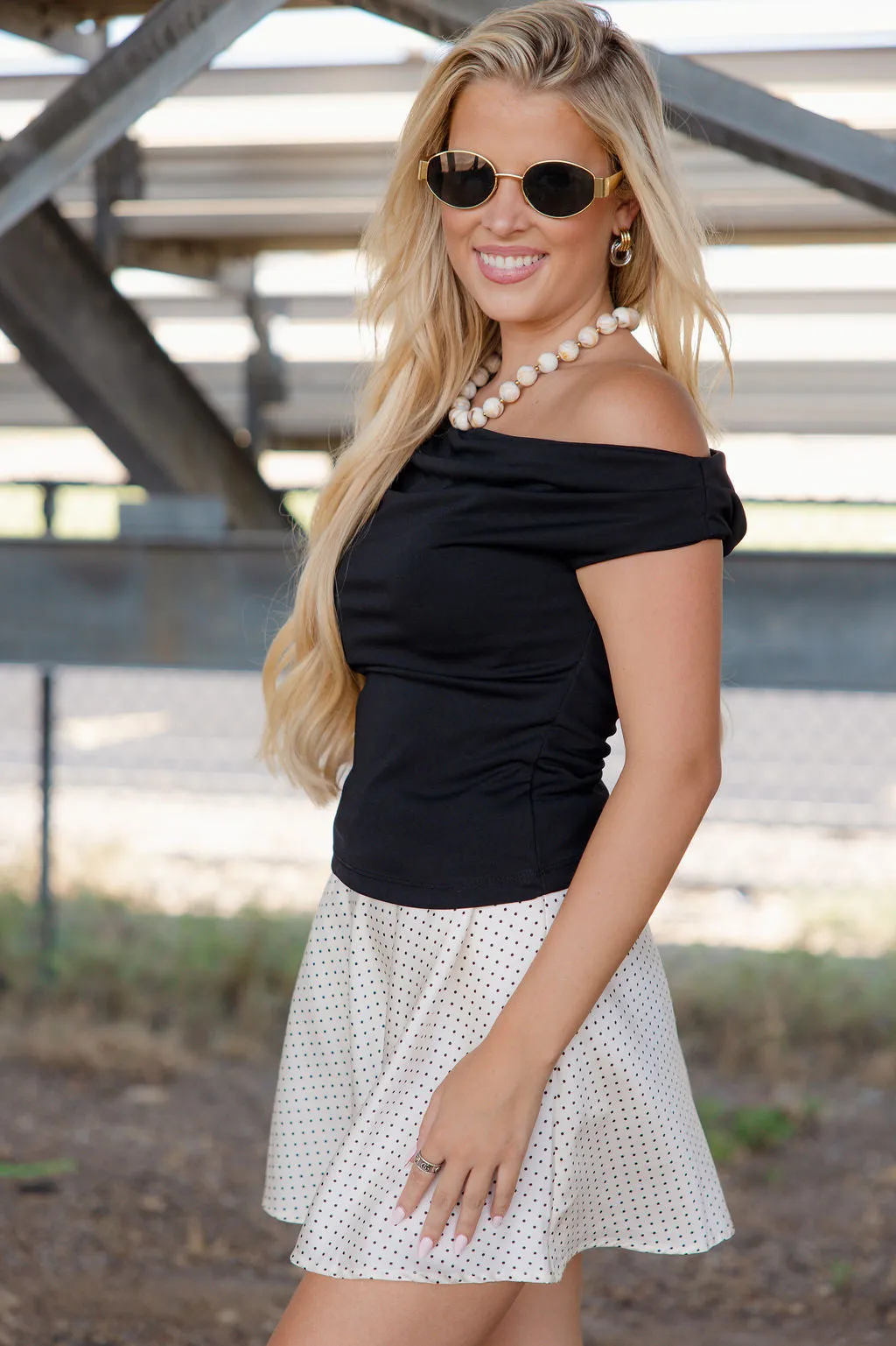 Retro Romance Skirt - Ivory sold by The Impeccable Pig product image thumbnail 4