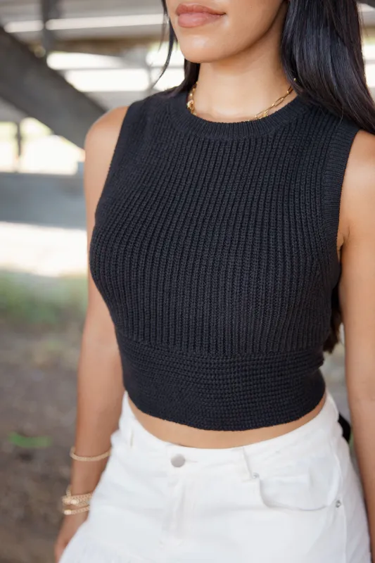 Wrapped In Style Top - Black made by Le Lis