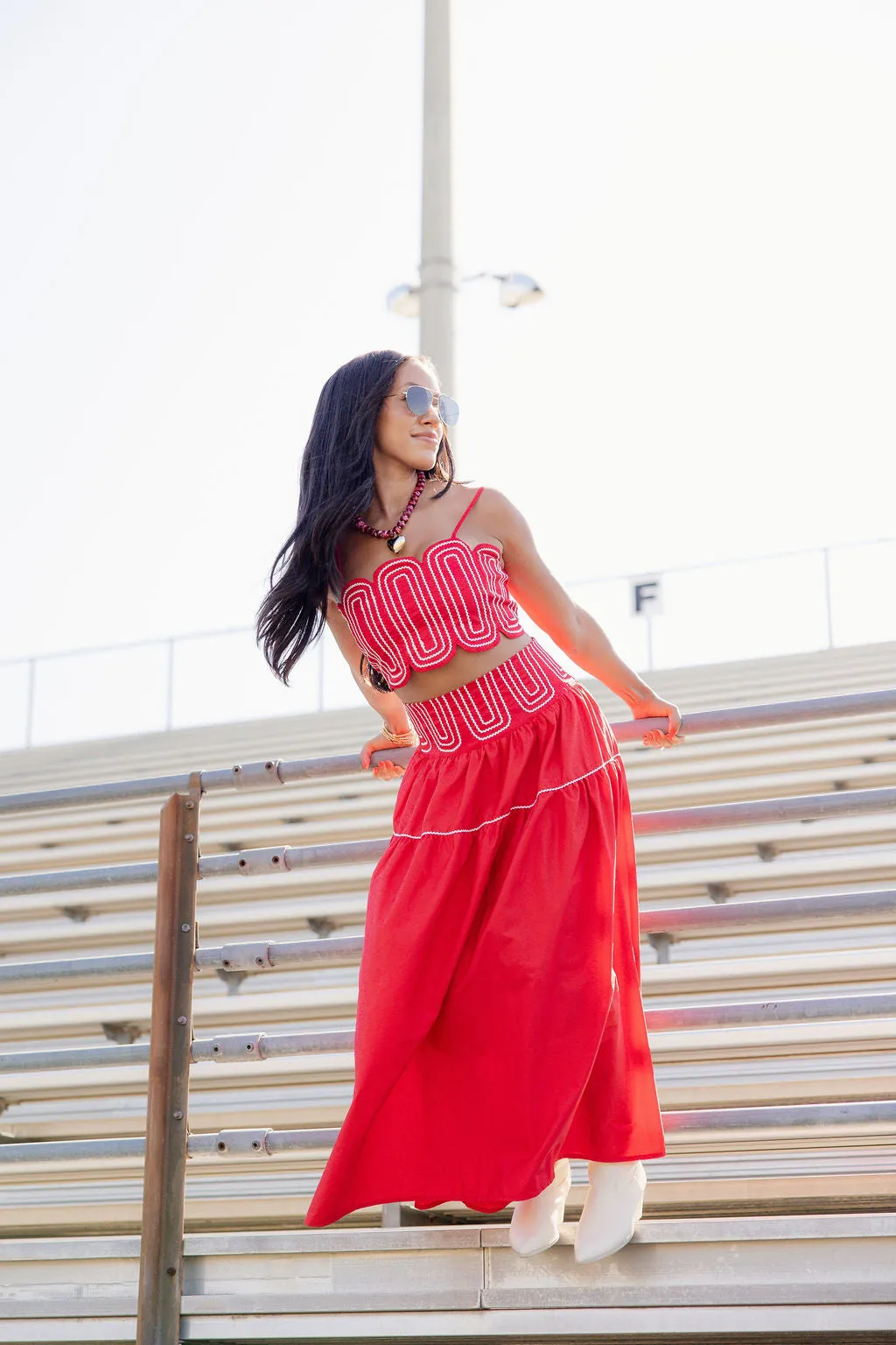 First String Crop Top - Red sold by The Impeccable Pig product image thumbnail 2