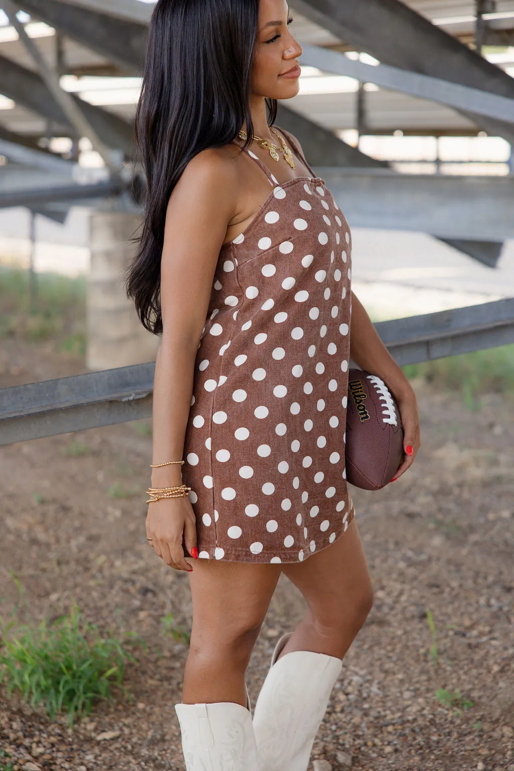Eyes On You Dress - Brown sold by The Impeccable Pig product image thumbnail 3
