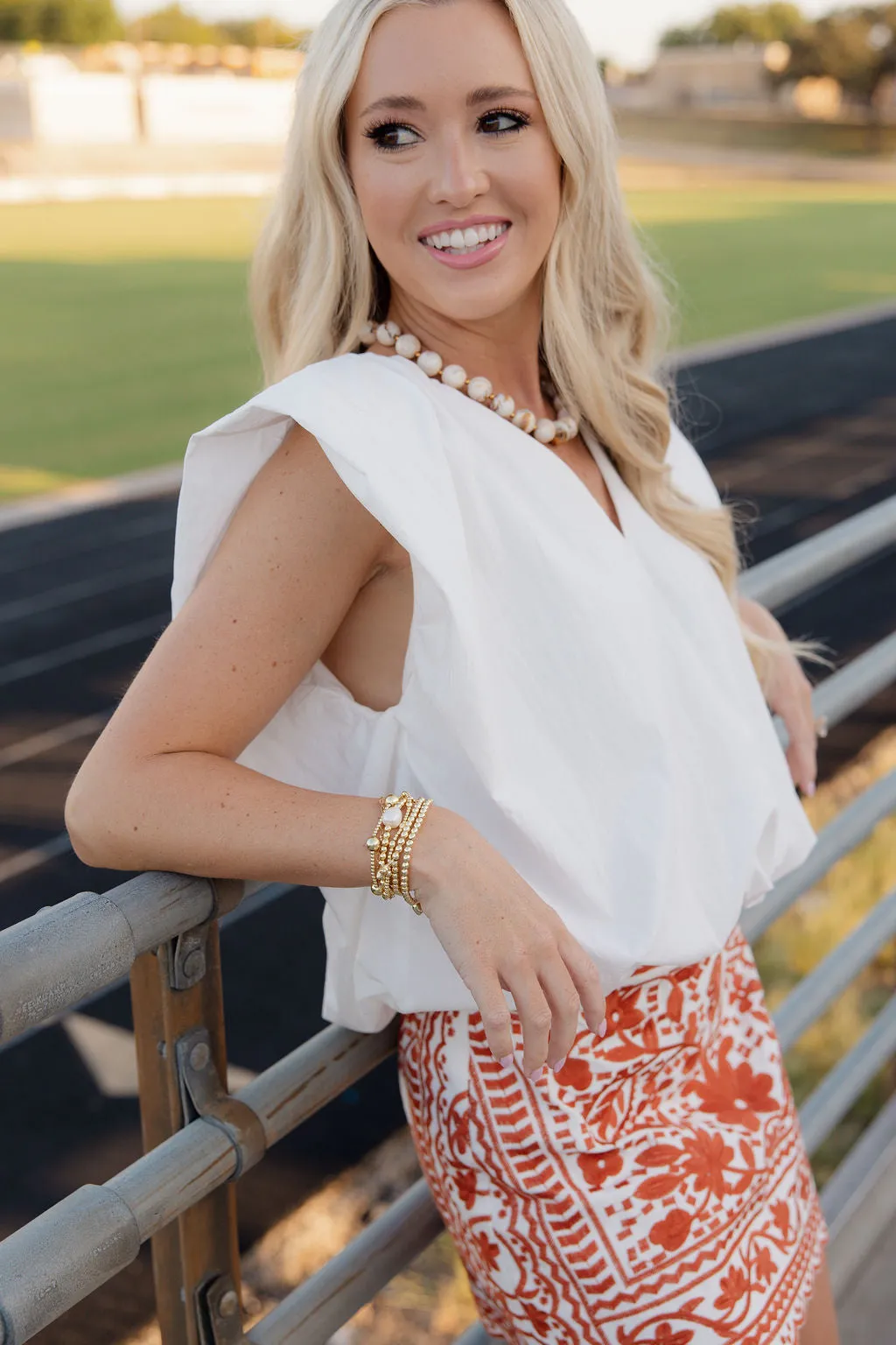 The Layne Top - White sold by The Impeccable Pig product image thumbnail 4