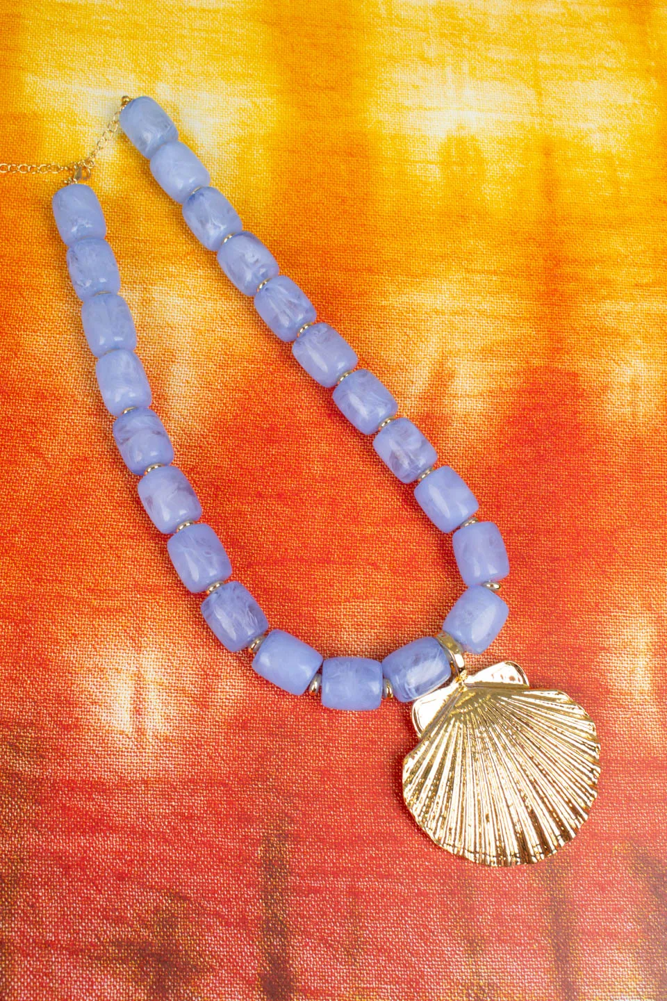 By The Seashore Necklace - Blue sold by The Impeccable Pig product image thumbnail 3