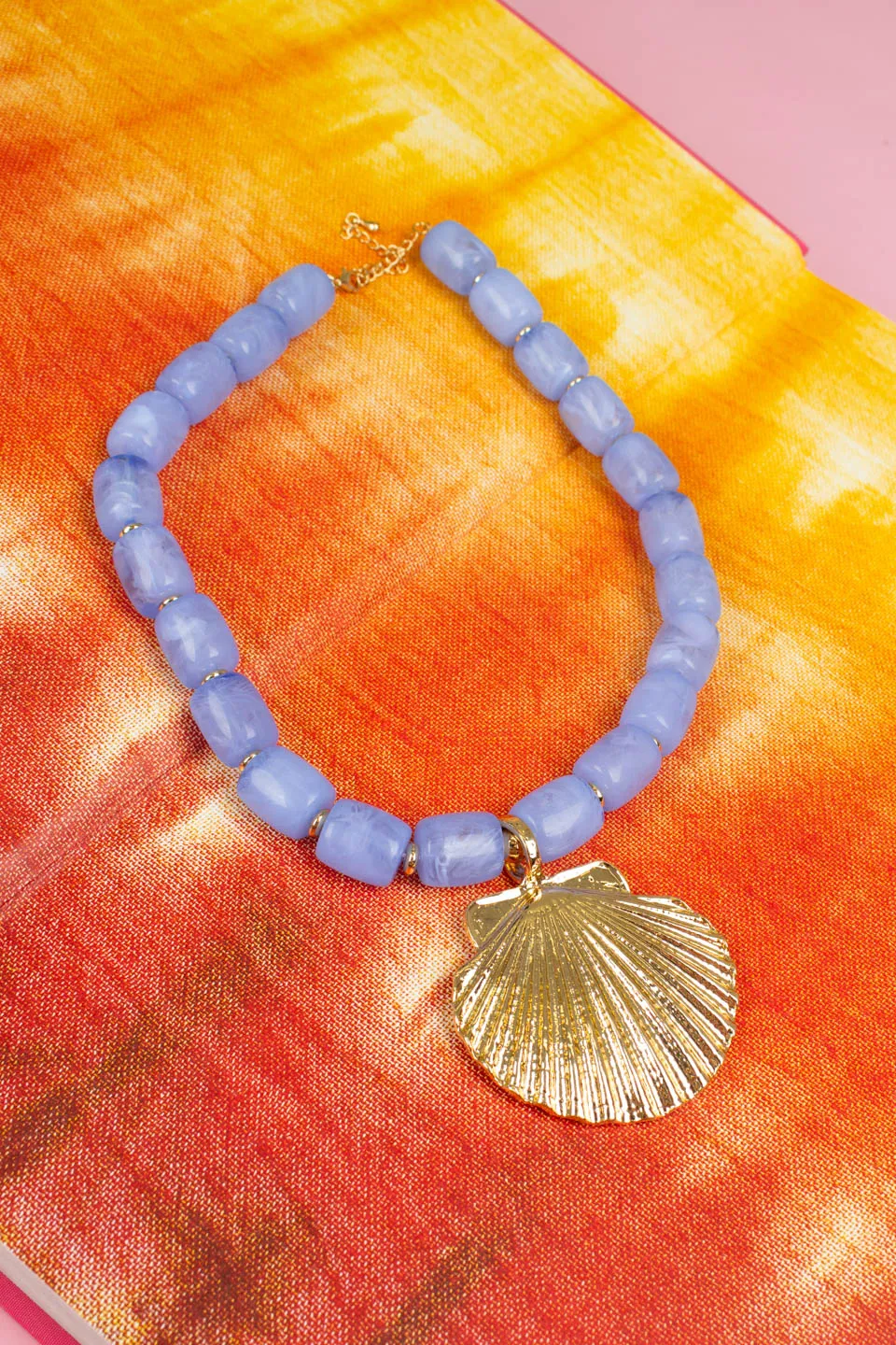By The Seashore Necklace - Blue sold by The Impeccable Pig