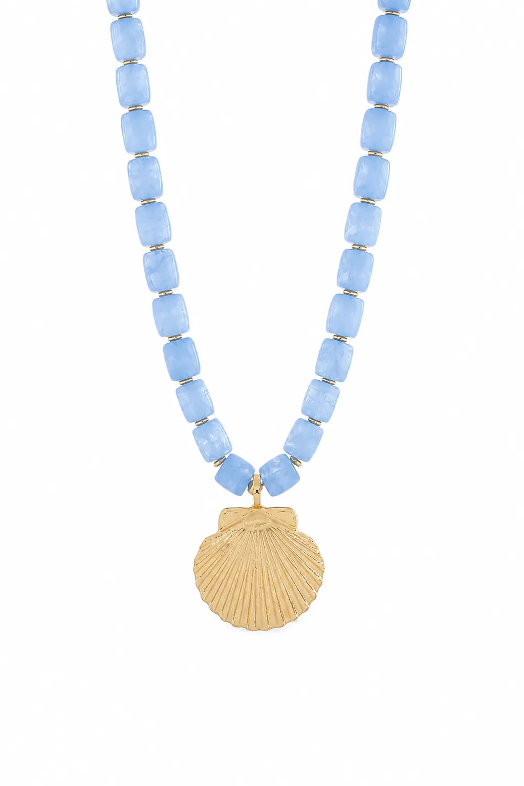 By The Seashore Necklace - Blue sold by The Impeccable Pig product image thumbnail 5