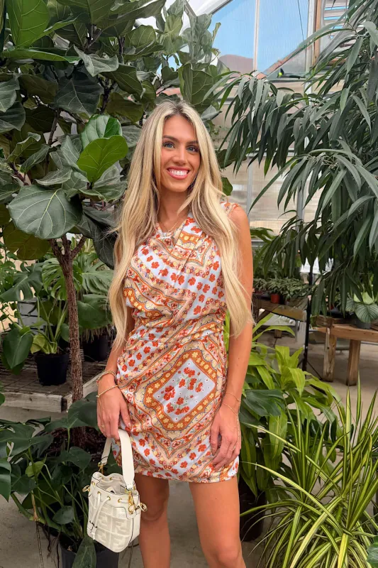 Favorite Escape Dress - Orange made by Strut & Bolt