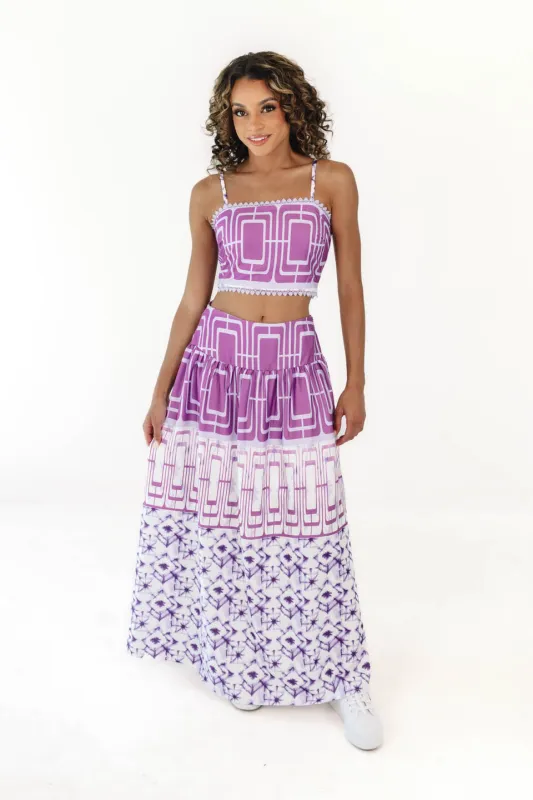 Making Moves Top - Purple made by The Impeccable Pig