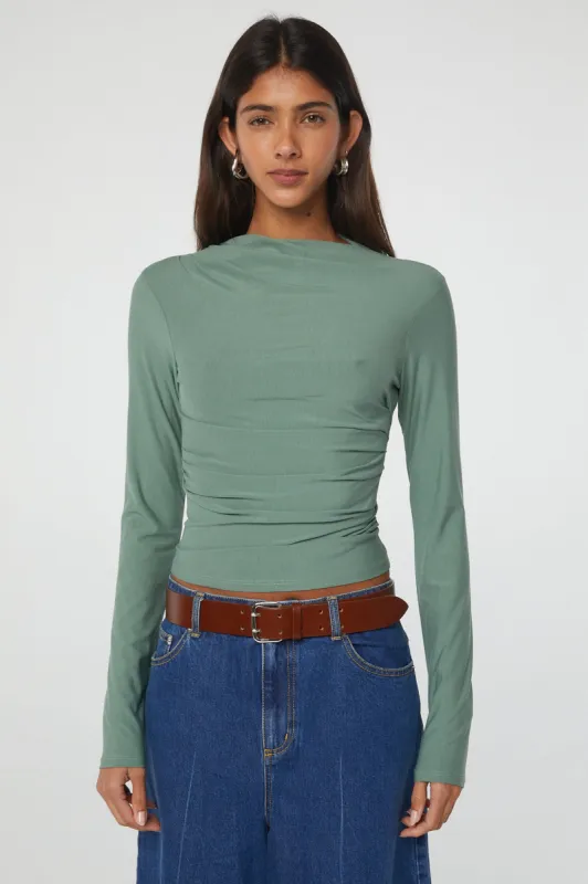 SELMA LONG SLEEVE TOP sold by The Line by K