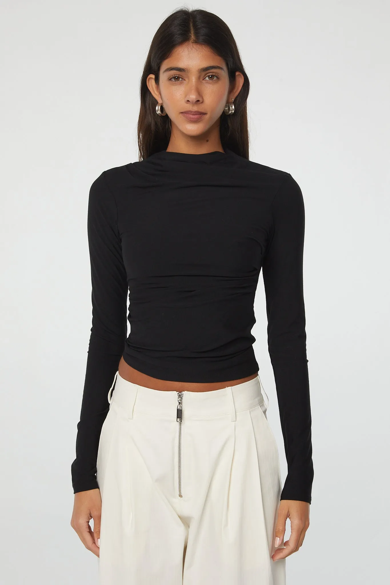 SELMA LONG SLEEVE TOP sold by The Line by K