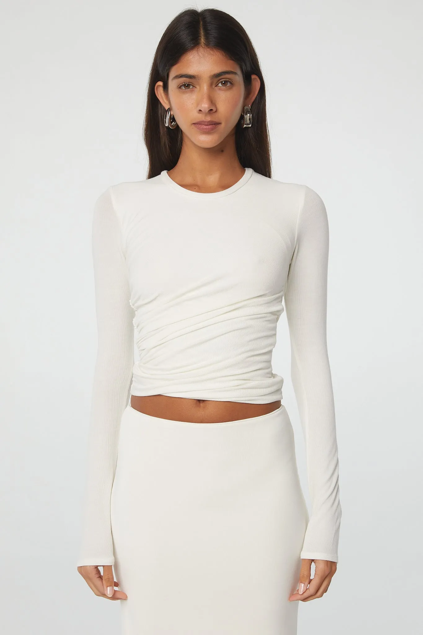 TERA LONG SLEEVE T-SHIRT sold by The Line by K