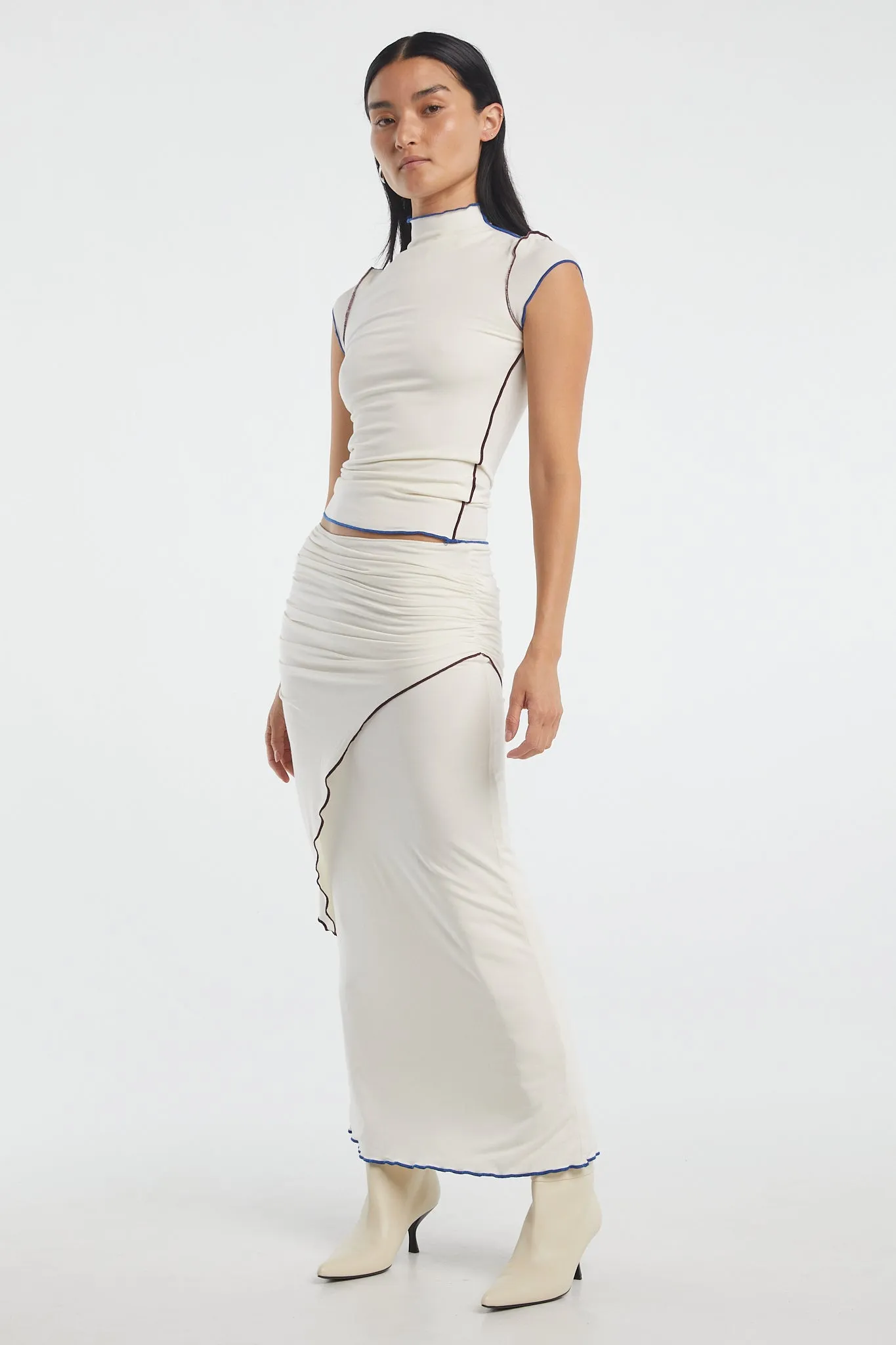 REESE MOCK NECK TOP sold by The Line by K product image thumbnail 2