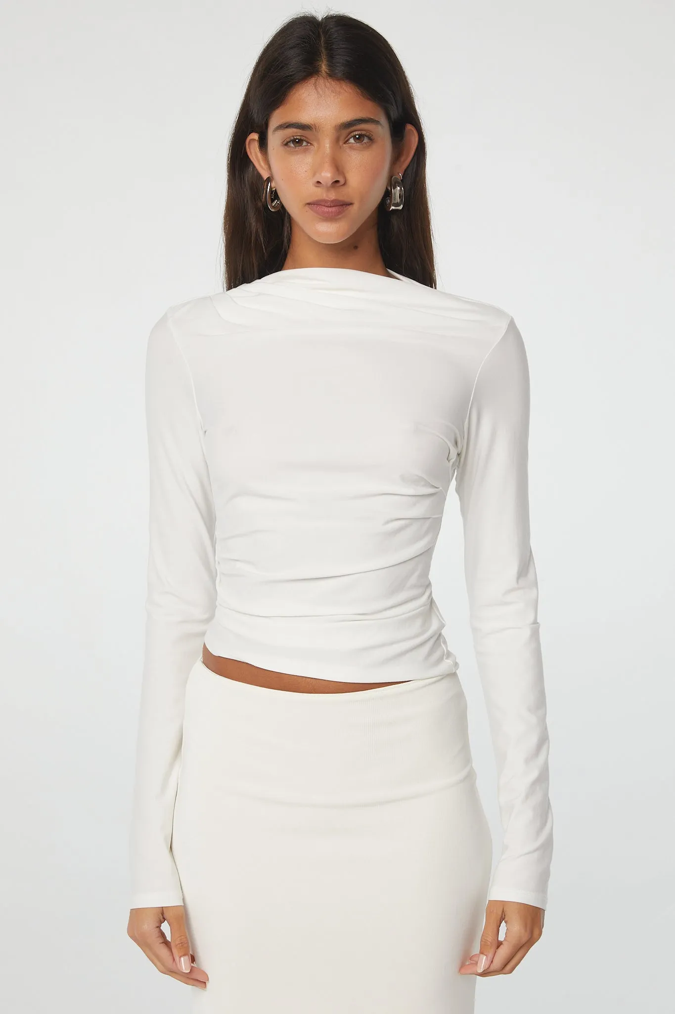 SELMA LONG SLEEVE TOP sold by The Line by K