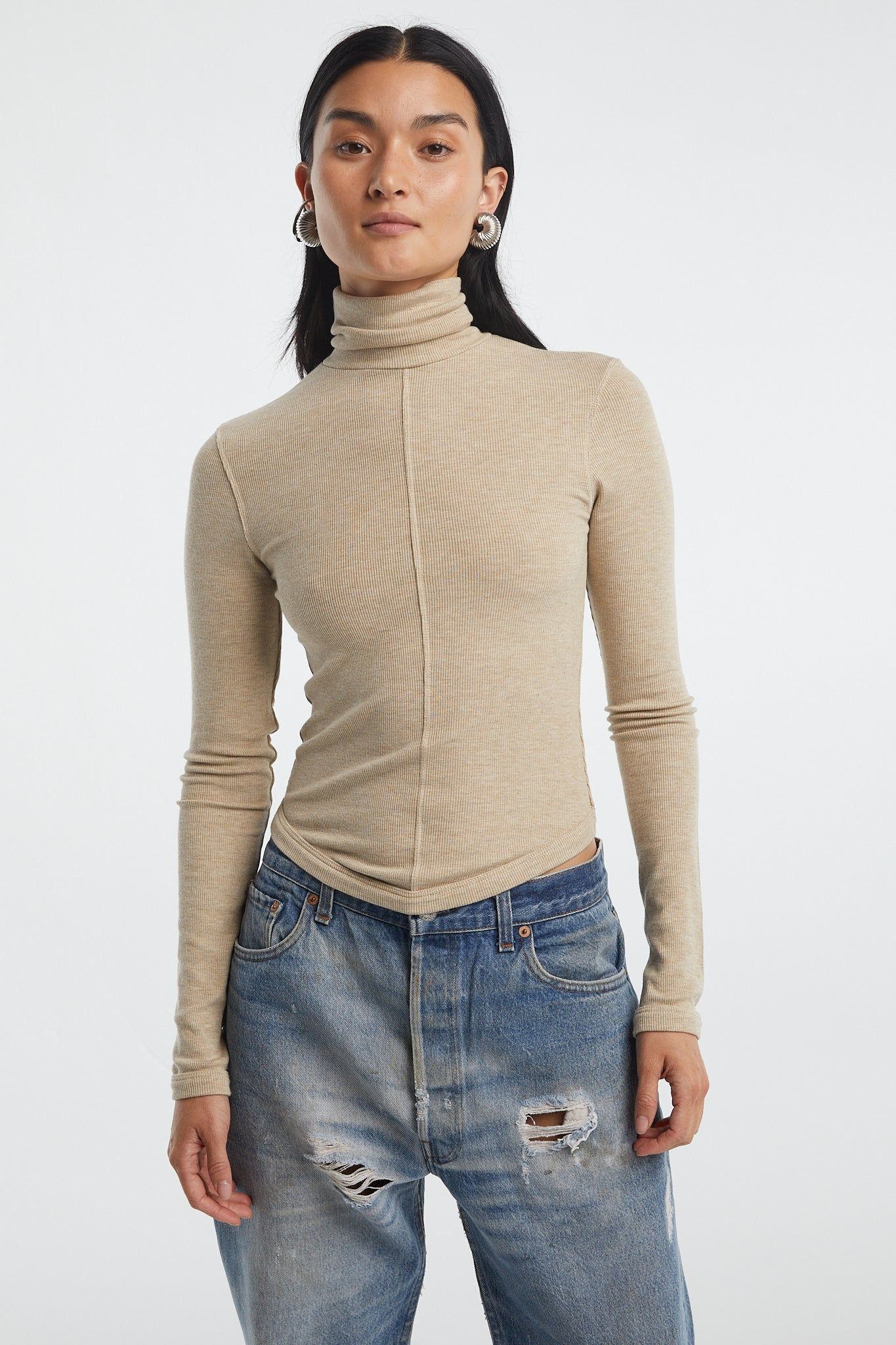 MADS TURTLENECK TOP sold by The Line by K