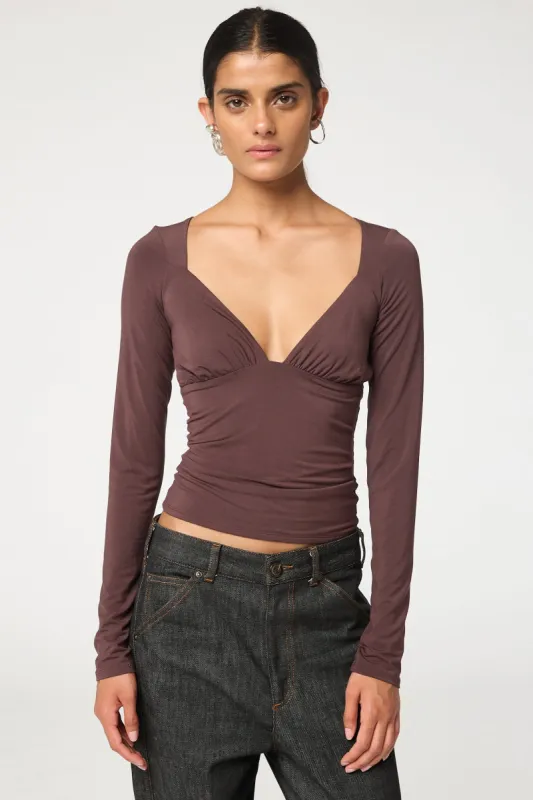 トップス JOSEPHINE TOP Bibiy. Brandy Melville Usa-Josephine Top