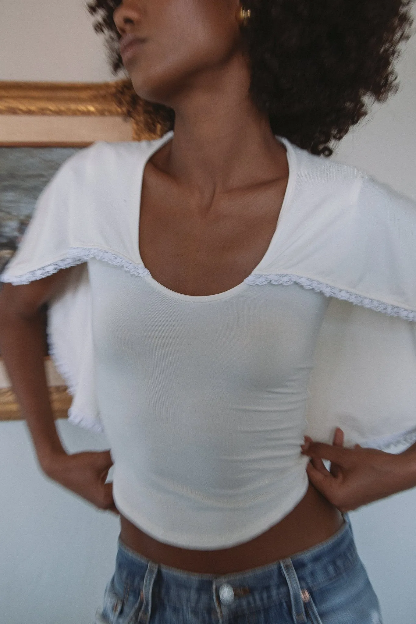 PIERS CAPE TOP sold by The Line by K