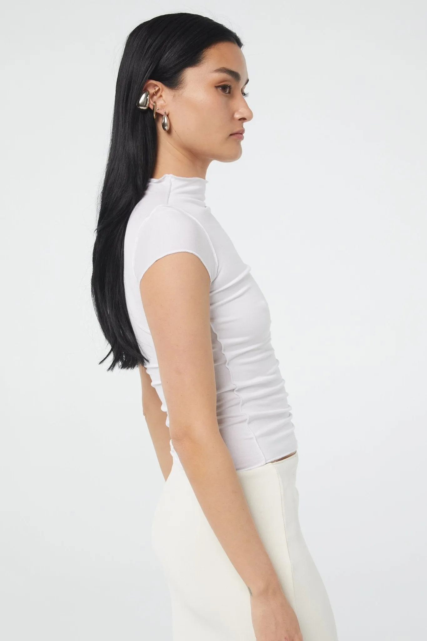REESE MOCK NECK TOP sold by The Line by K product image thumbnail 2