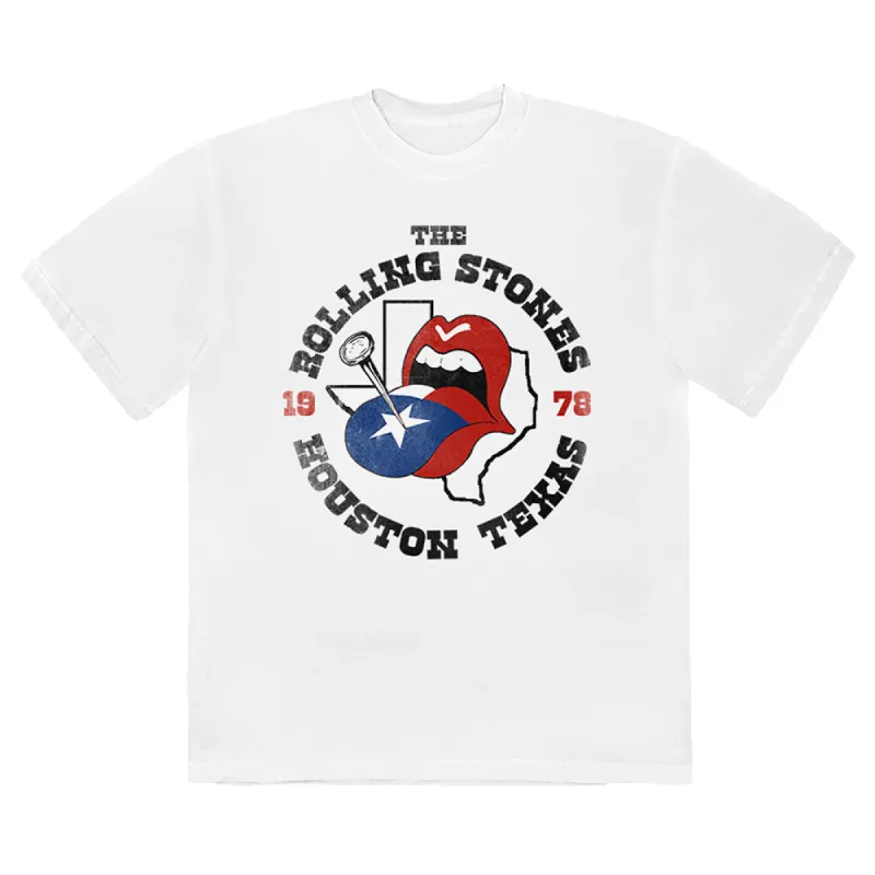 Houston '78 Parking Lot T-Shirt made by the Rolling Stones