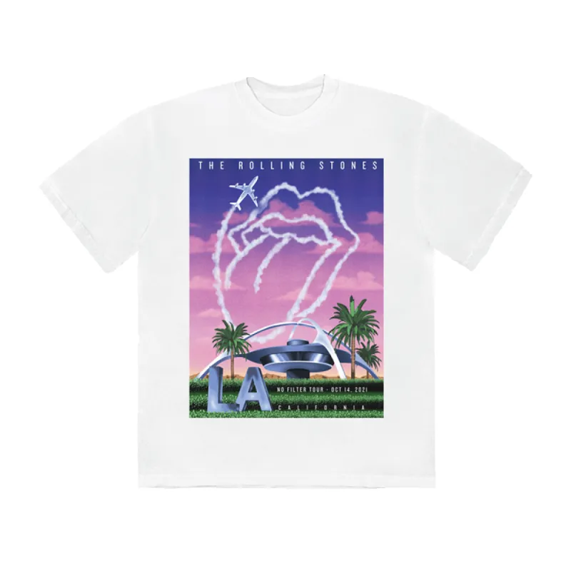 Los Angeles Oct. 14 No Filter 2021 Tour T-Shirt sold by the Rolling Stones