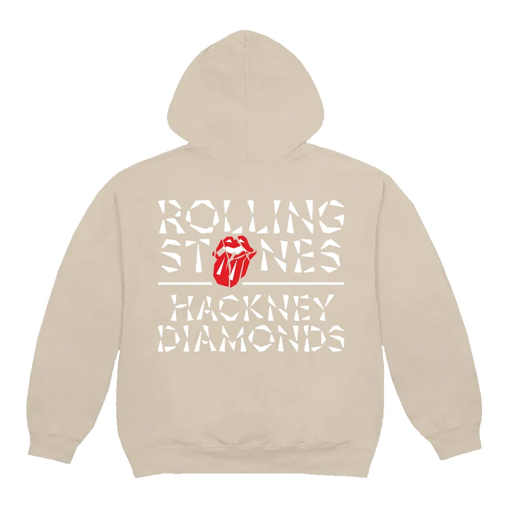 Hackney Diamonds Sand Hoodie sold by the Rolling Stones